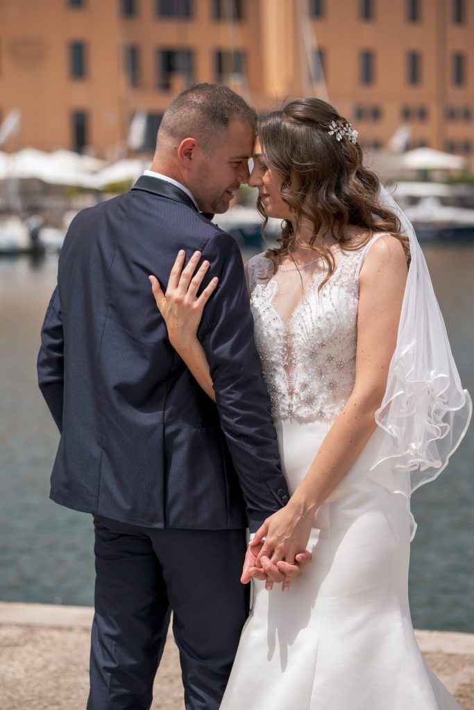 I ritratti degli sposi sul mare – Salvatore e Monica