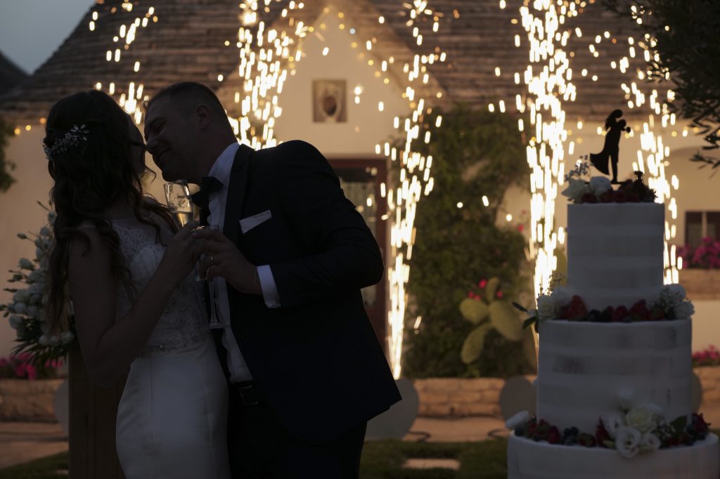 La torta e i festeggiamenti finali – Salvatore e Monica